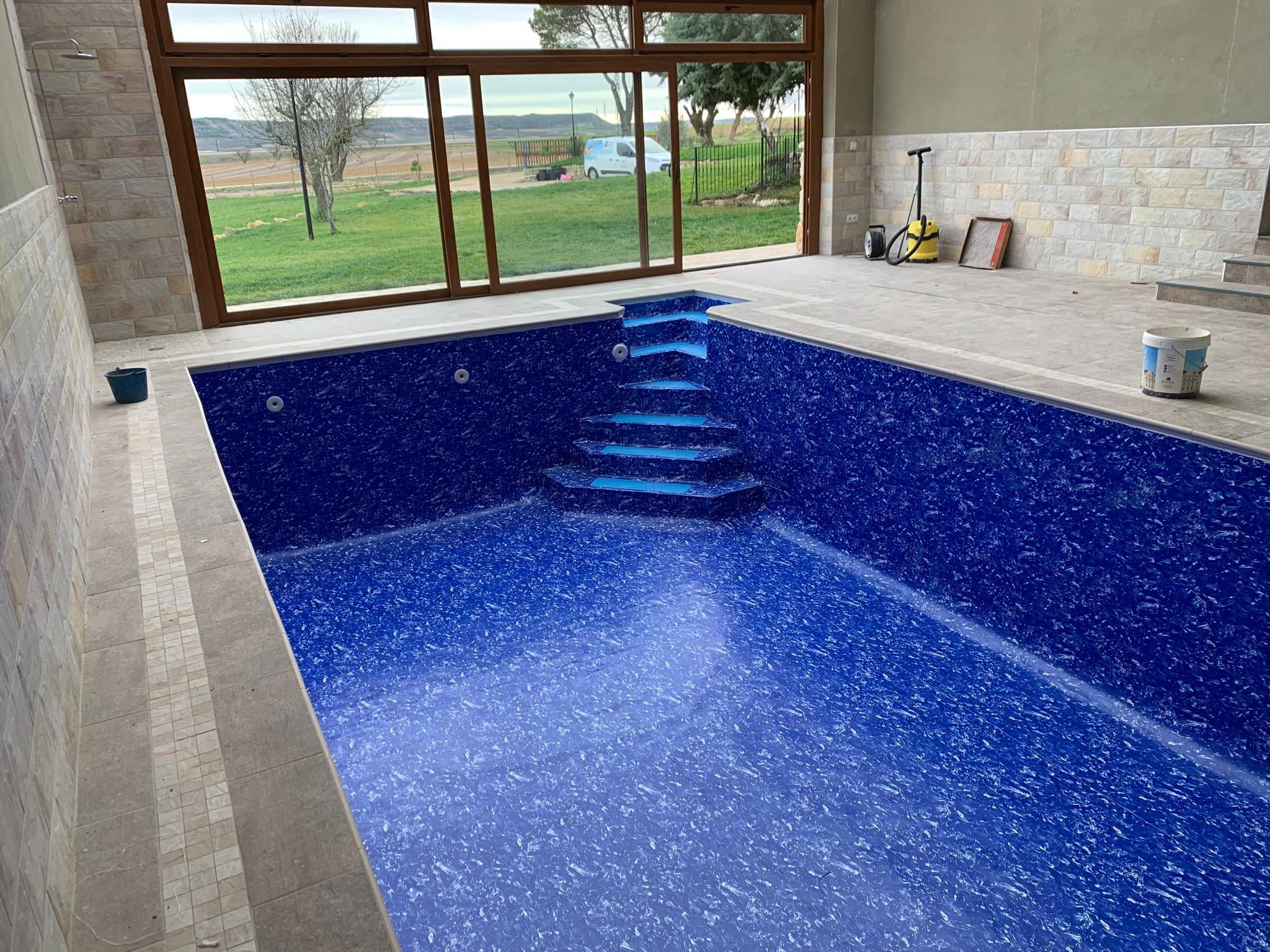 piscina rehabilitada con lamina armada